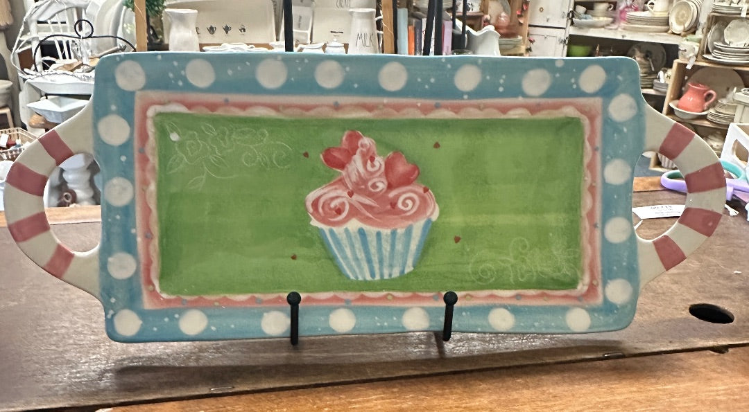 Certified International Cupcake Platter