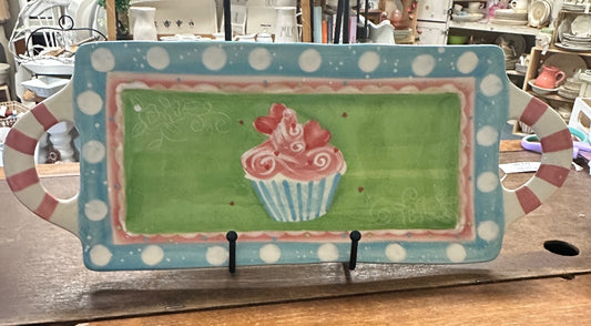 Certified International Cupcake Platter