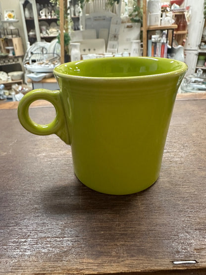 Green Fiestaware Keyhole Mug