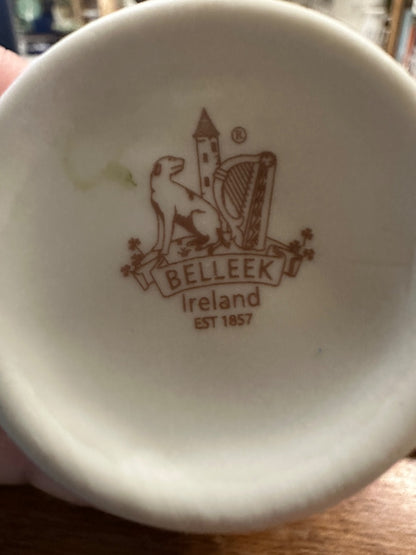 Belleek Shamrock Cup & Saucer