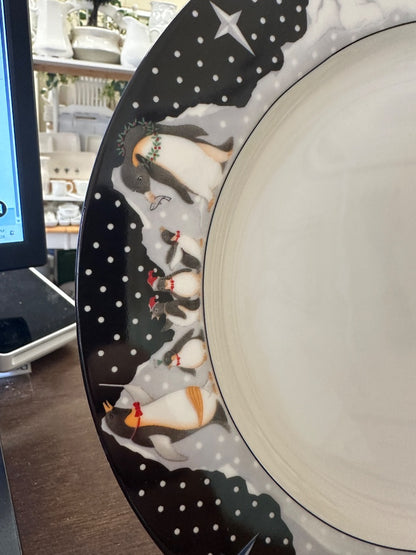 Noritake Epoch Polar Party Plate, 10 1/2"