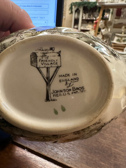 Johnson Bros FV Gravy Boat & Underplate