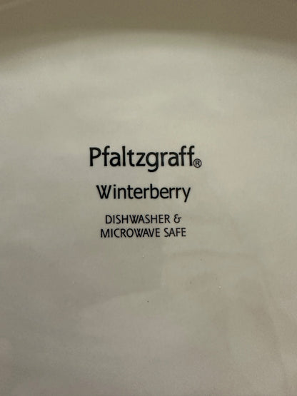 Red Green White Pfaltzgraff WB Bless This House Platter, 11"x8.75"
