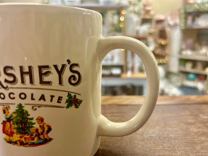 Cream Hershey's Christmas Mug, 4 3/4"