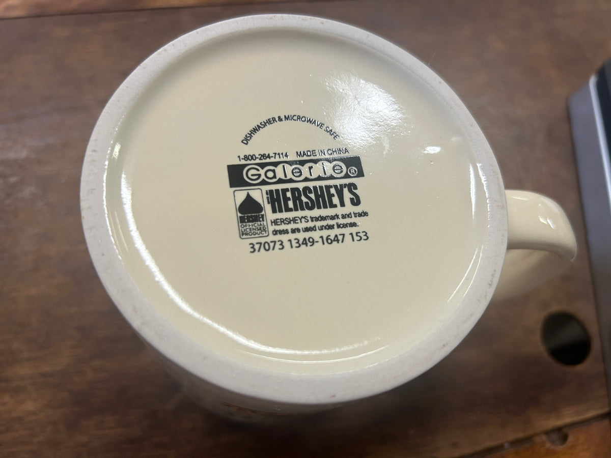 Cream Hershey's Christmas Mug, 4 3/4"