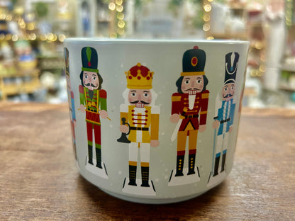 Multicolor Holly & Joy Nutcracker Christmas Mug, 3 1/2"