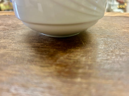 Schonwald White Bowl Germany, 3 3/4"