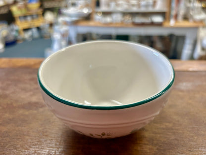 Red Green White Pfaltzgraff NEW Winterberry Bowl, 4 1/4"
