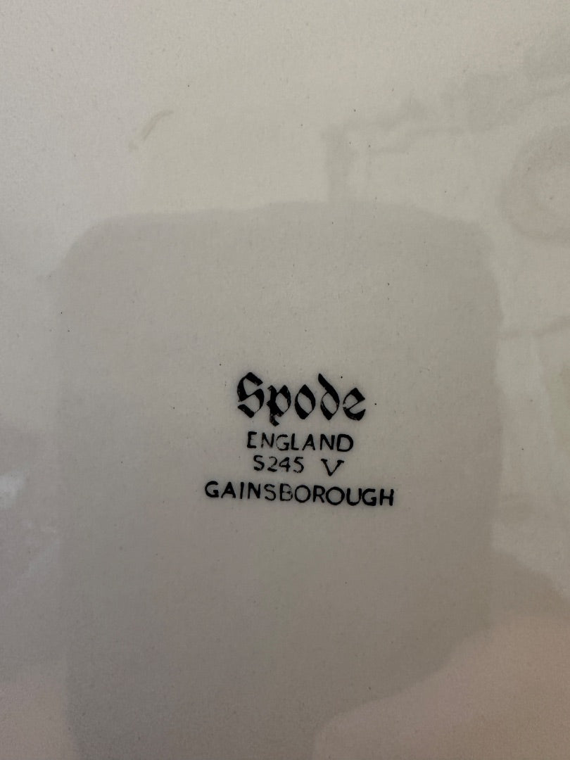 Spode England Gainsborough ceramic platter mark on underside
