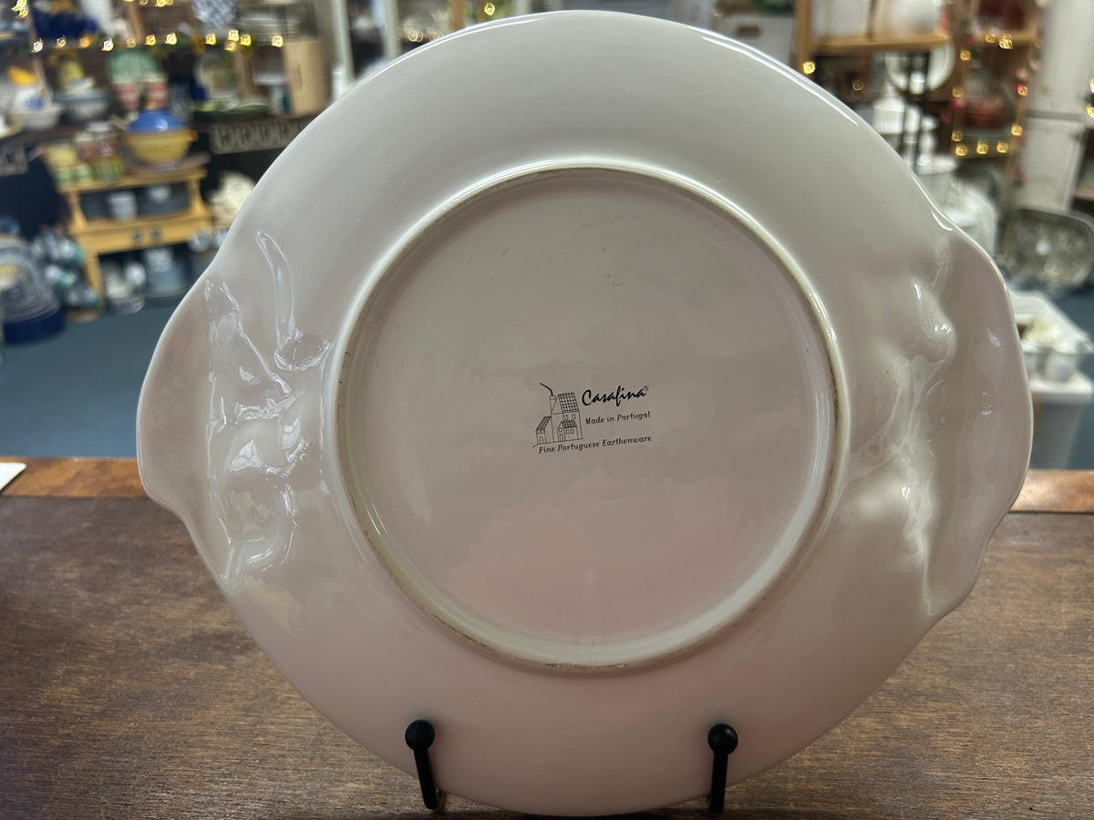 White Casafina Madiera Harvest Vanilla Platter, 10"