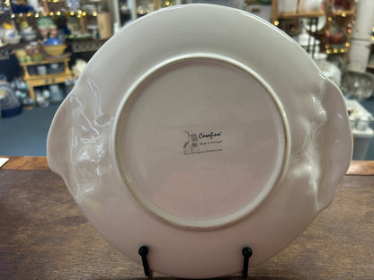 White Casafina Madiera Harvest Vanilla Platter, 10"