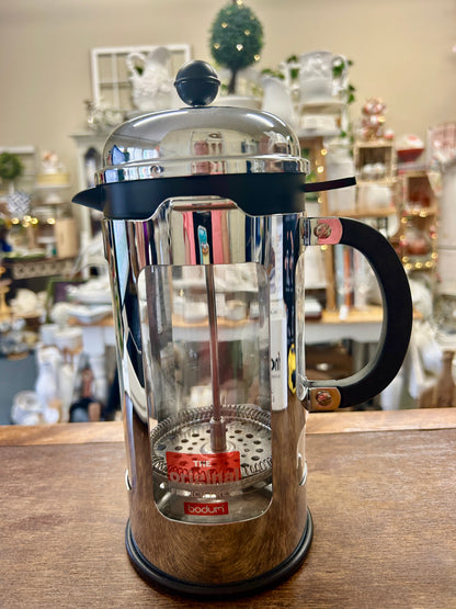 Black Bodum NEW French Press 8 Cups, 8 cups