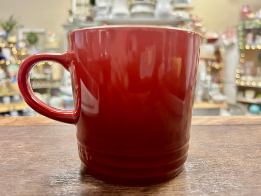 Le Creuset Red Ombre Mug, 12 ounces