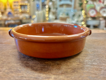 Brown  Glazed Bowl Handles, 5 1/2"