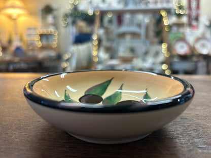 Multicolor Clay Art Olives Bowl, 4"