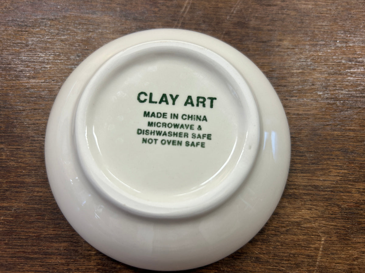 Multicolor Clay Art Olives Bowl, 4"