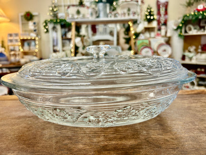 Clear Anchor Hocking Avalon Savannah Casserole, 13"