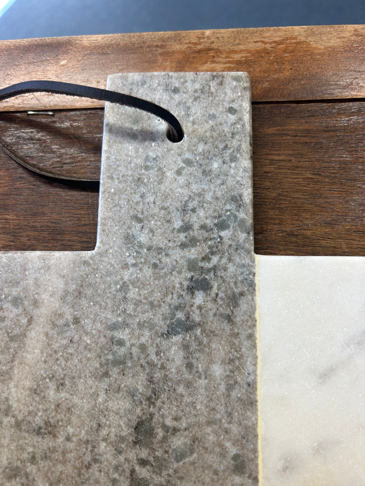 Gray  Marble 2 Tone Board, 12"