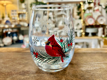 Clear  Cardinal Stemless Wine, 4 3/4"