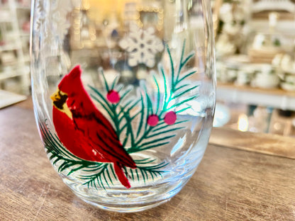 Clear  Cardinal Stemless Wine, 4 3/4"