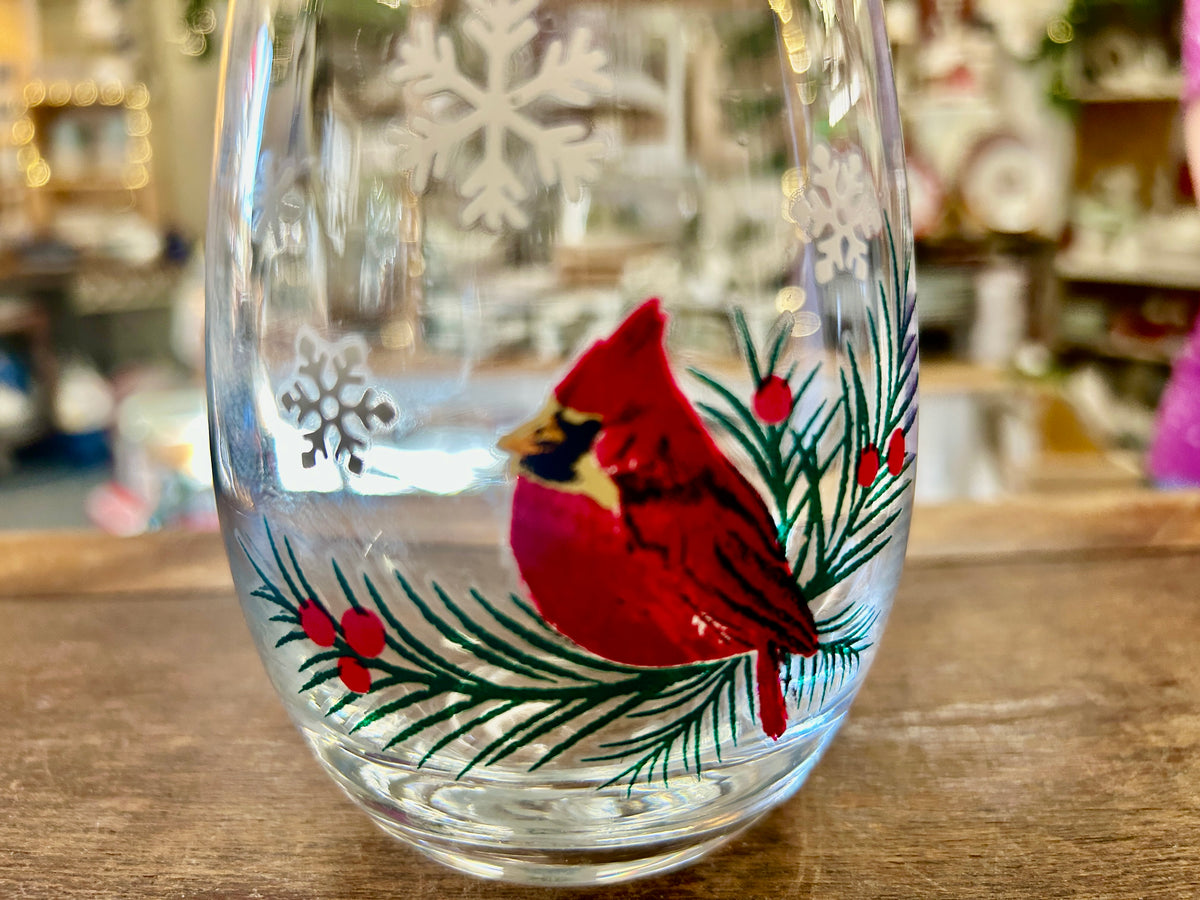 Clear  Cardinal Stemless Wine, 4 3/4"