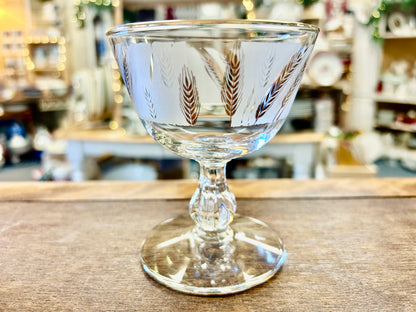 Gold Libbey Golden Wheat Glass, 4 1/4"