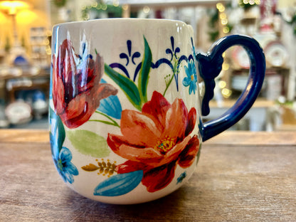 Multicolor Pioneer Woman Spring Bouquet Mug, 4 1/4"