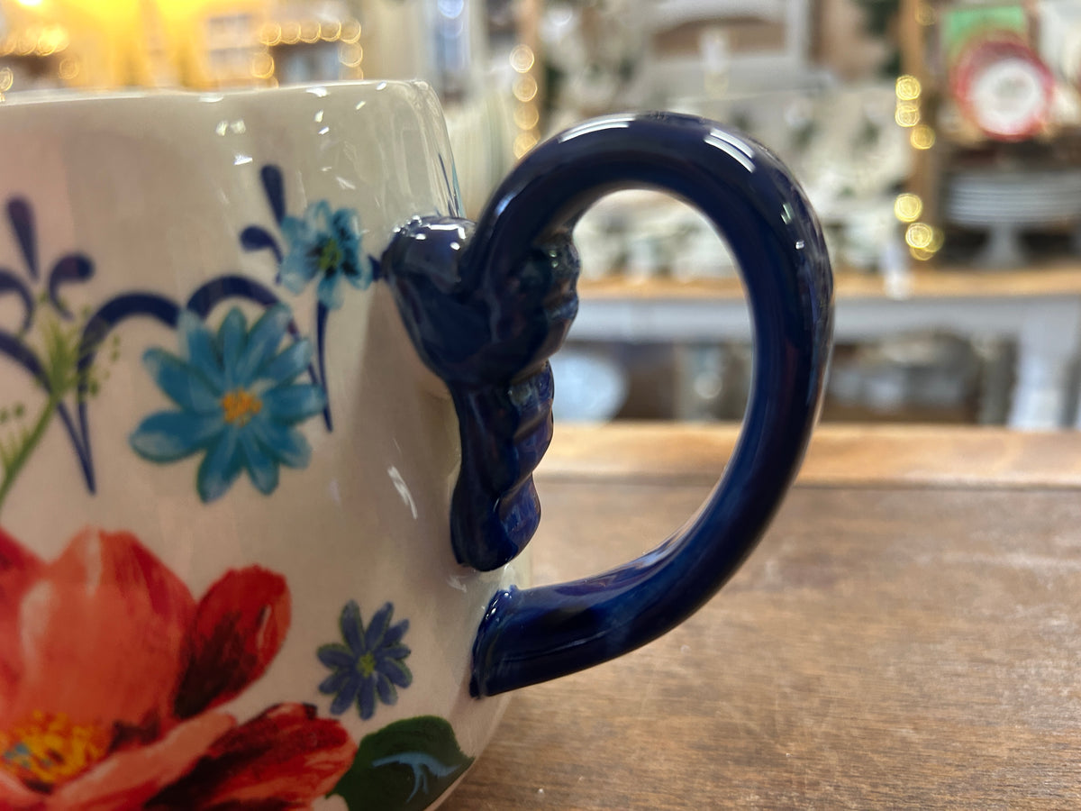 Multicolor Pioneer Woman Spring Bouquet Mug, 4 1/4"