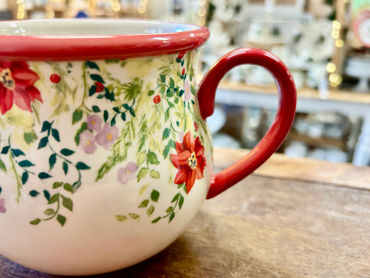 Multicolor Pioneer Woman Holiday Cheer Jumbo Belly Mug, 28 oz