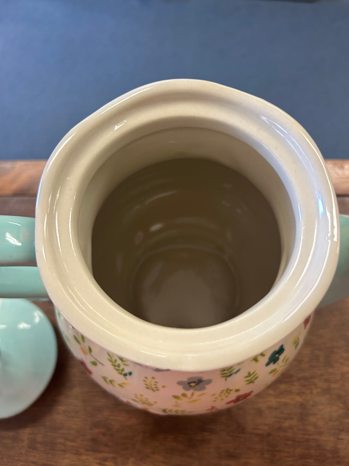 Multicolor Pioneer Woman Kari Flower Coffee Tea Pot, 10 1/2"