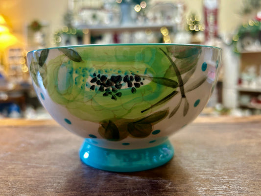 Multicolor Pioneer Woman Flower Footed Bowl, 6"