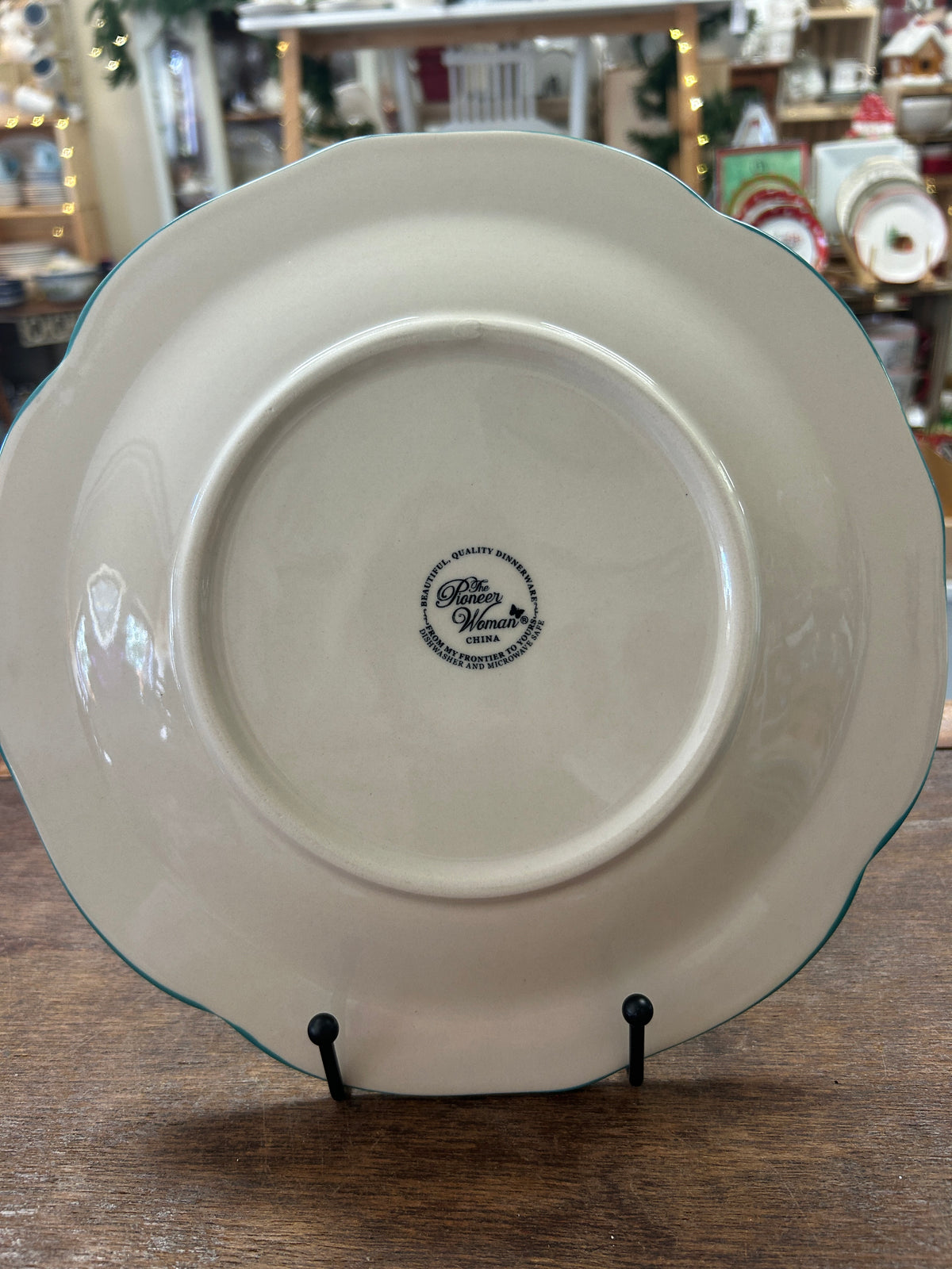 Multicolor Pioneer Woman Flower Dinner Plate, 10 1/2"