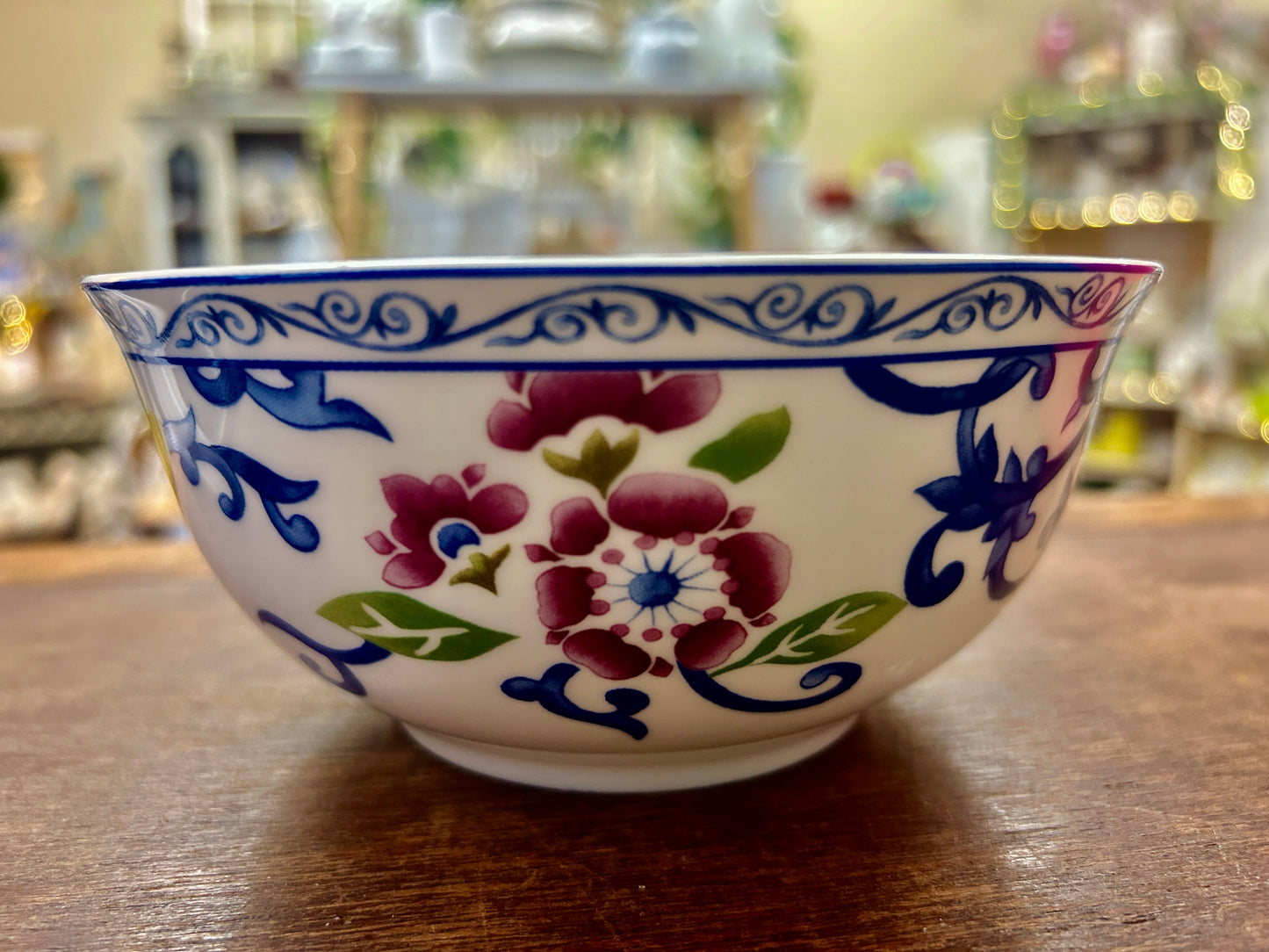 Multicolor Ralph Lauren Mandarin Blue Bowl, 6"