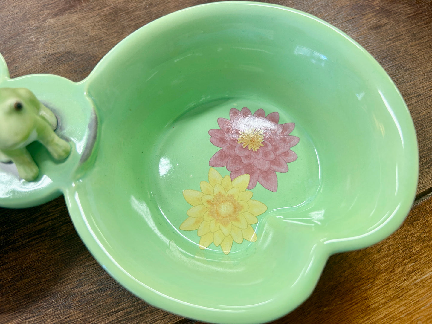 Green Lenox RARE Butterfly Meadow 2 Section, 12"