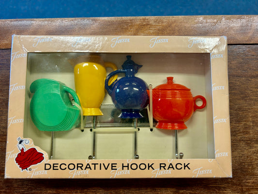 Multicolor Fiesta Vintage Hook Rack, 8"