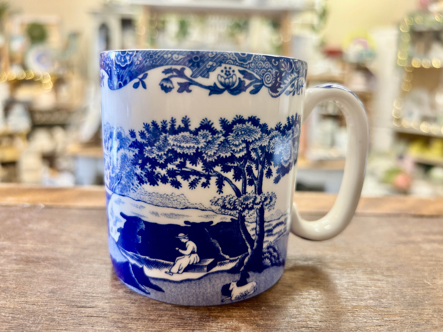 Blue & White Spode Blue Italian Mug, 3 1/4"