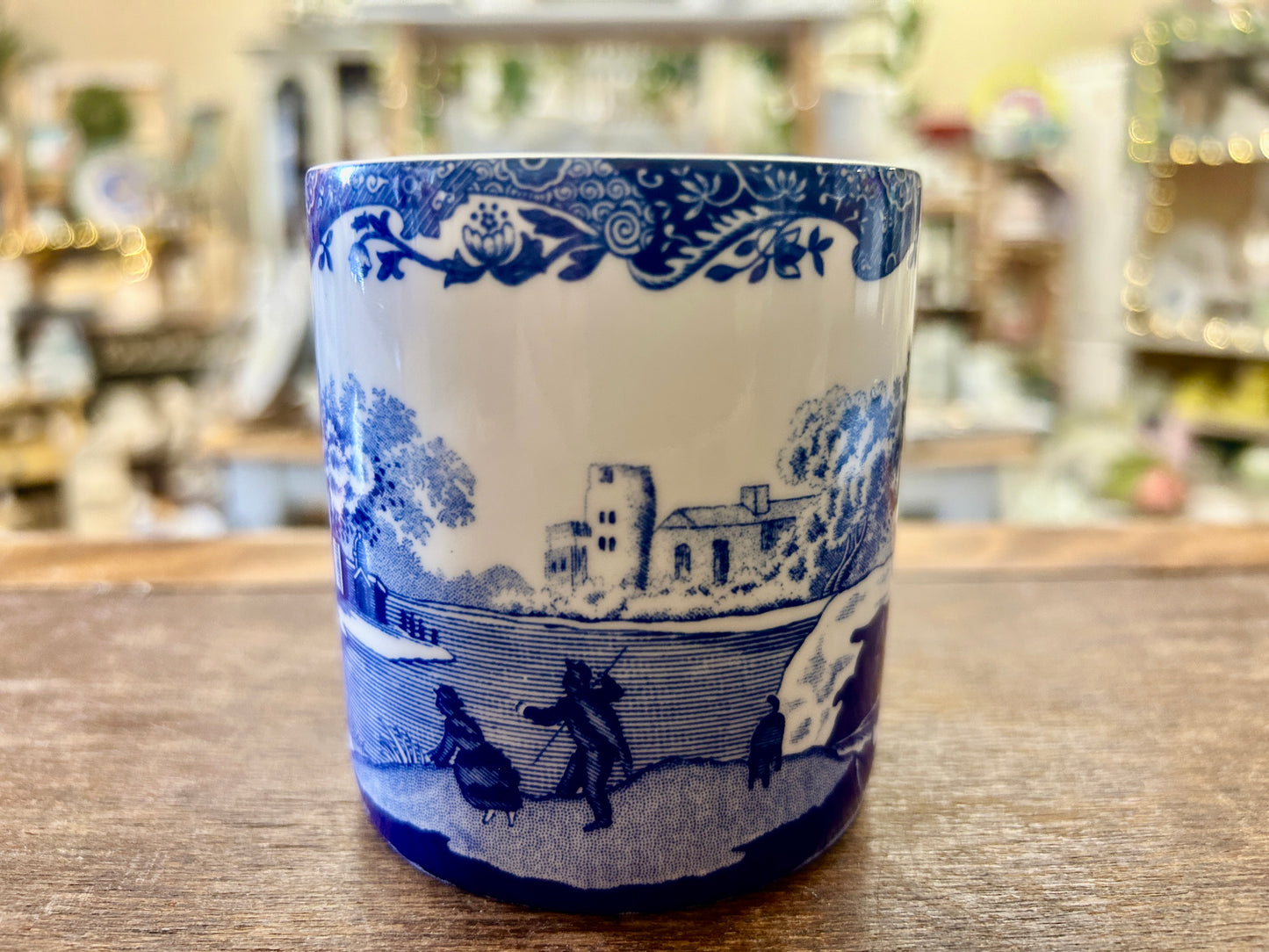 Blue & White Spode Blue Italian Mug, 3 1/4"