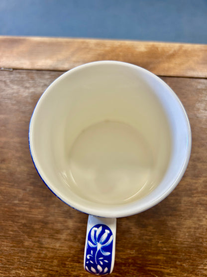 Blue & White Spode Blue Italian Mug, 3 1/4"