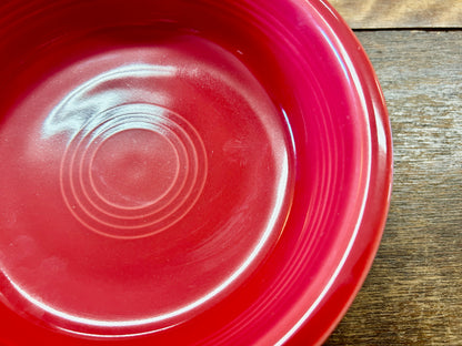 Fiestaware Red Bowl, 7"