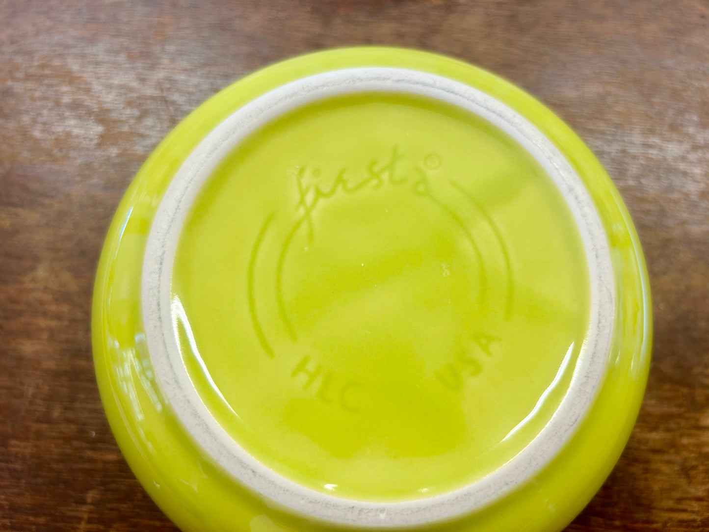 Fiestaware Green Bowl, 6"
