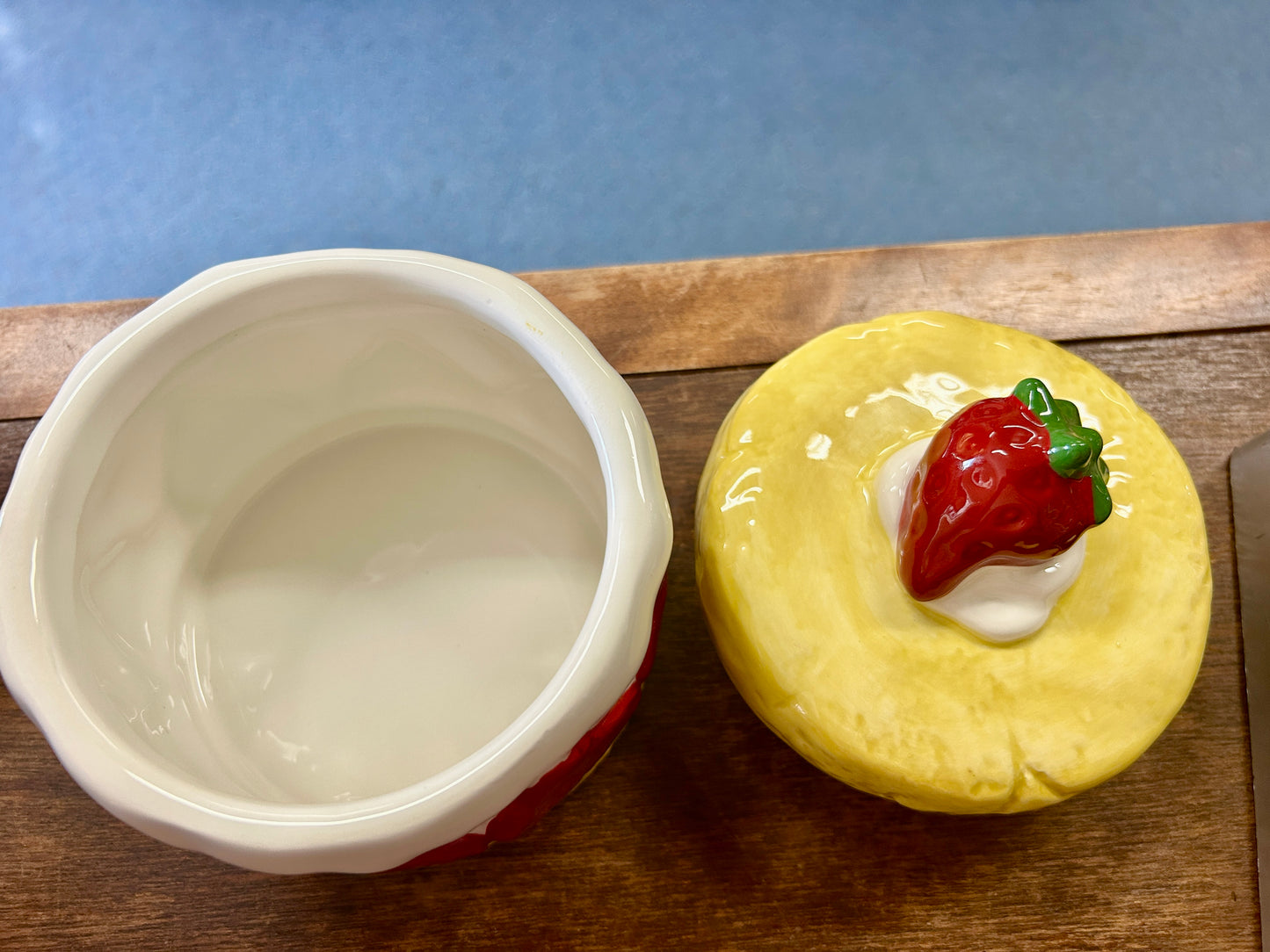 Multicolor  Strawberry Shortcake Canister, 6 1/2"