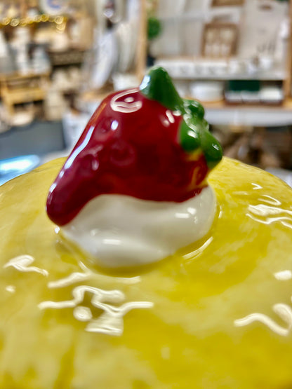 Multicolor  Strawberry Shortcake Canister, 6 1/2"