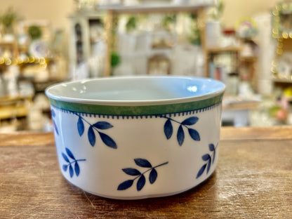 Blue & Green Villeroy & Boch Switch 3 Bowl Germany, 4 1/2"