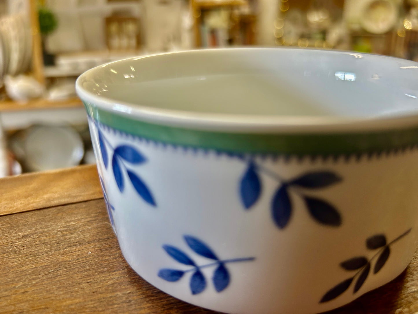 Blue & Green Villeroy & Boch Switch 3 Bowl Germany, 4 1/2"