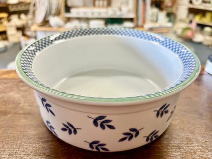 Blue & Green Villeroy & Boch Switch 3 Serving Bowl Germany, 8 3/4"