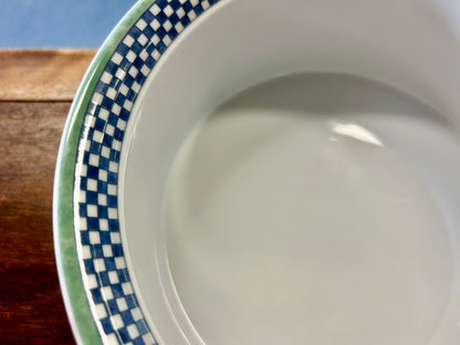 Blue & Green Villeroy & Boch Switch 3 Serving Bowl Germany, 8 3/4"