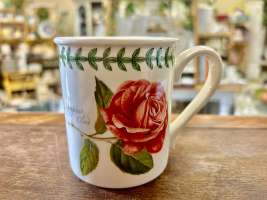 Multicolor Portmeirion China Botanic Roses Fragrant Cloud Mug, 3 3/4"