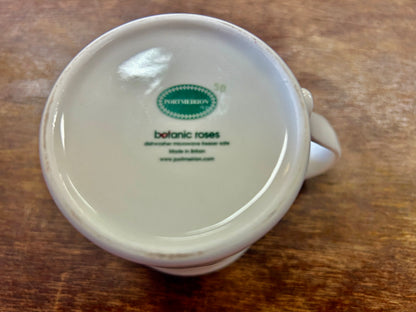 Multicolor Portmeirion China Botanic Roses Fragrant Cloud Mug, 3 3/4"