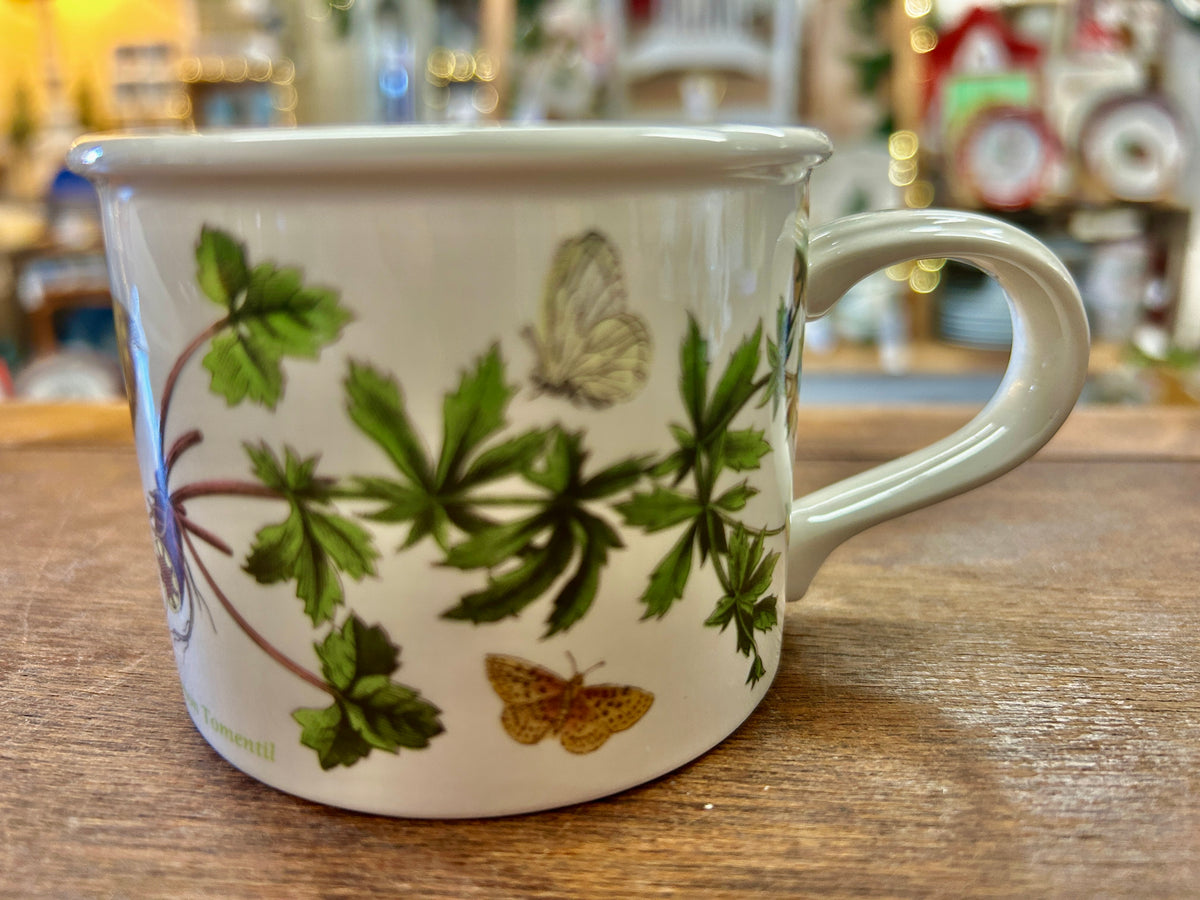 Multicolor Portmeirion Botanic Garden Drum Cup England, 2 3/4"
