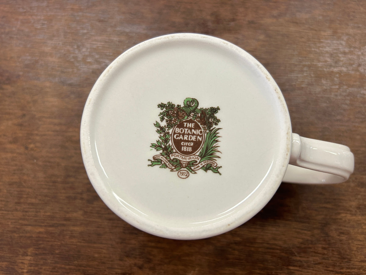 Multicolor Portmeirion Botanic Garden Drum Cup England, 2 3/4"